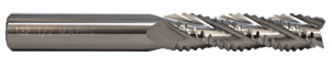 M.A. Ford TuffCut® GP 4 Flute End Mill, Chipbreaker, Long Length