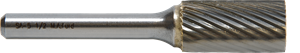 M.A. Ford Solid Carbide Edge Hog® Bur Cylindrical Flat End